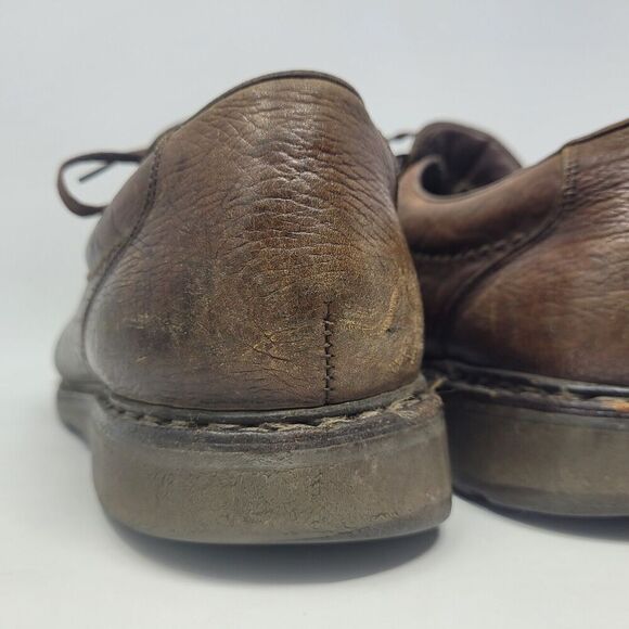 Mephisto Shoes Mens 13 Brown Leather Oxford Textured - Picture 10 of 10